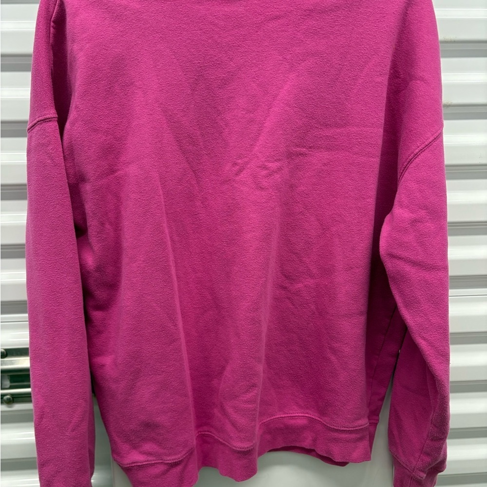 Vibrant Pink Originality Sweatshirt - Picture 3 of 3